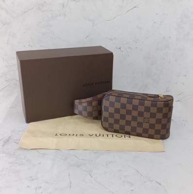 ルイヴィトン ボディバッグ ジェロニモス ダミエ ブラウン ルイヴィトン ウエストポーチ LOUIS VUITTON ルイヴィトン ショルダーバッグ メンズ レディース ユニセックス