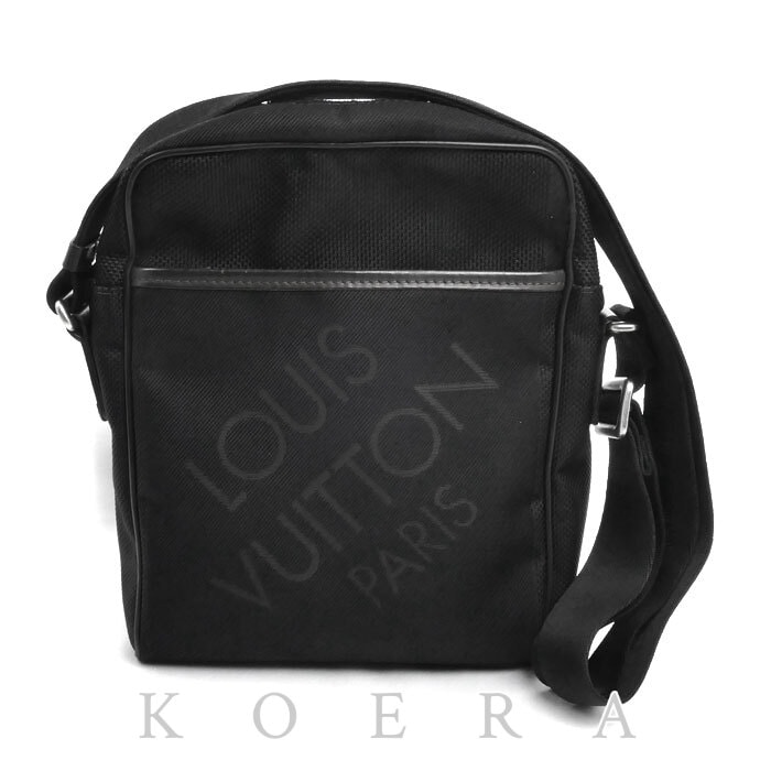 LOUIS VUITTON ルイ・ヴィトン シタダン ショルダーバッグ ダミエ ジェアン ブラック M93042 SP3047 メンズ【中古】