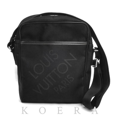 LOUIS VUITTON ルイ・ヴィトン シタダン ショルダーバッグ ダミエ ジェアン ブラック M93042 SP3047 メンズ【中古】