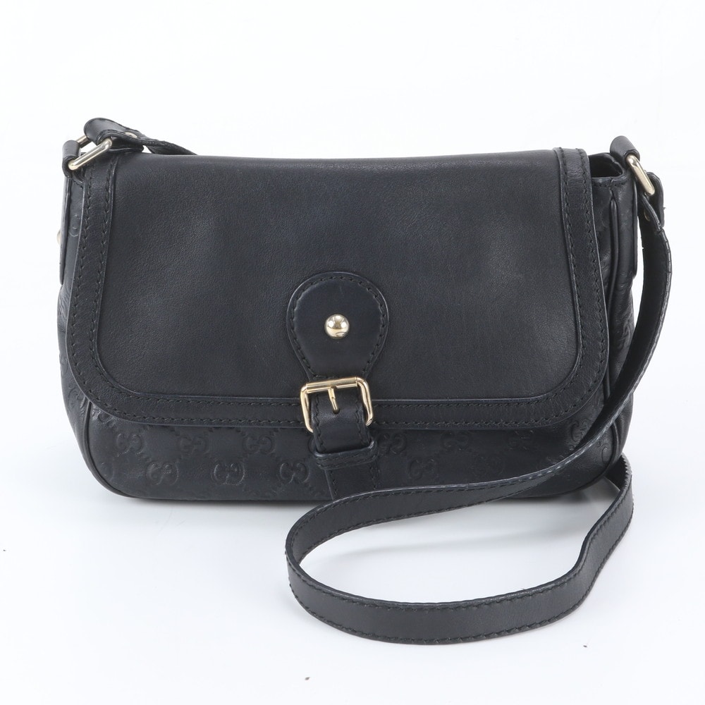 ■美品 グッチ グッチシマ 308452 ショルダーバッグ レザー