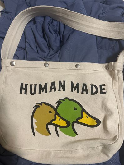 HUMAN MADE PAPERBOY BAG #1 "White"