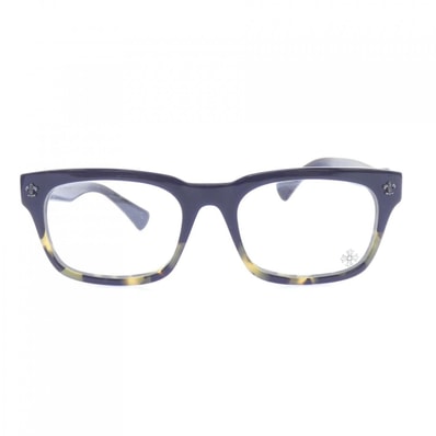 Chrome Hearts GITTIN ANY-A 52 Square Flare "Black Half Brown Tortoise"