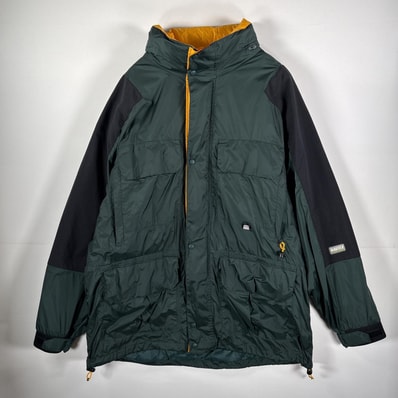 古着 90's/90年代 ノーティカ NAUTICA ナイロンジャケット コンペティション ビッグサイズ 14041 ブラック メンズ