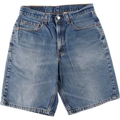 古着 90年代 リーバイス Levi's 550 RELAXED FIT デニムショーツ ハーフパンツ ジョーツ USA製 メンズw32相当 ヴィンテージ/eaa647989