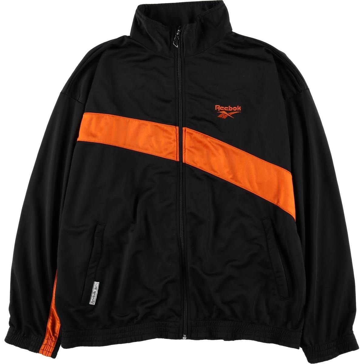 古着 90年代 リーボック Reebok バックロゴ ジャージ トラックジャケット メンズM相当 ヴィンテージ/eaa629409