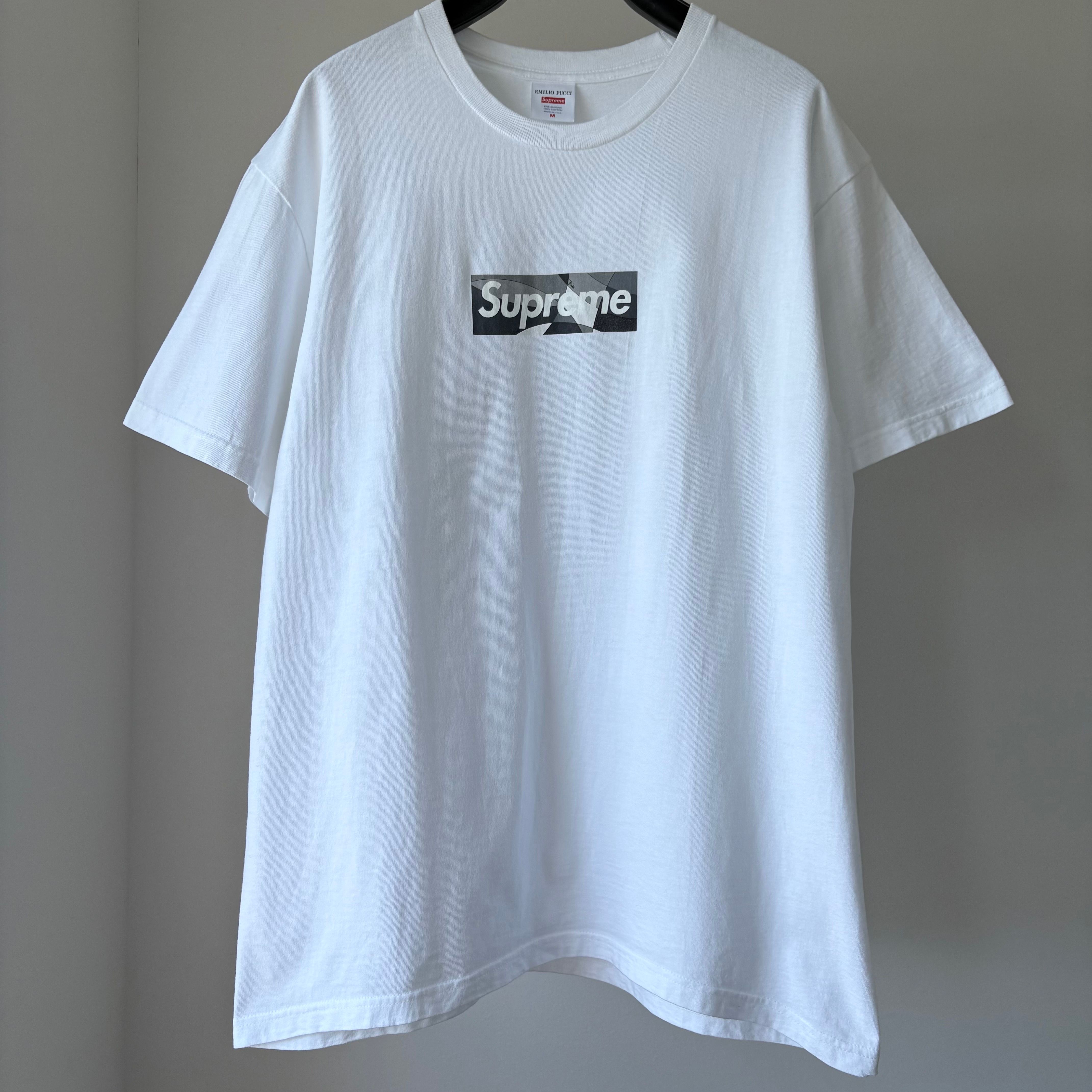 Supreme / Emilio Pucci® Box Logo Tee "White/Black"