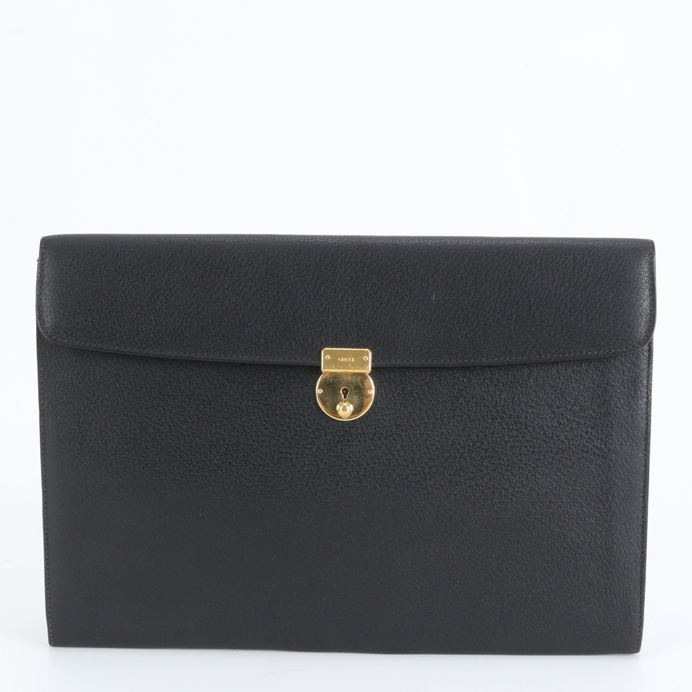 ■美品 グッチ オールドグッチセカンドバッグ レザー