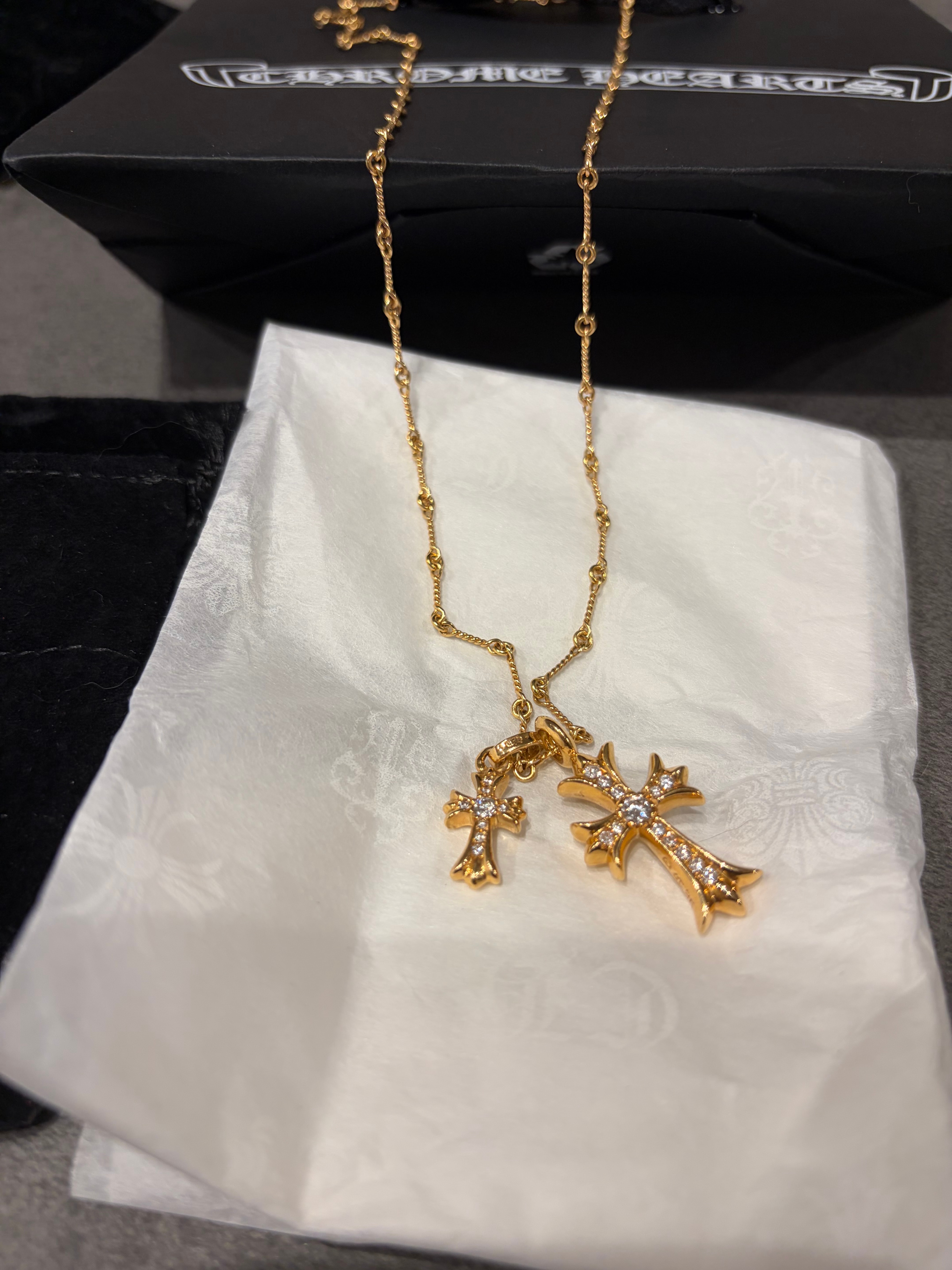 クロムハーツ CHクロス スモール Wベイル 