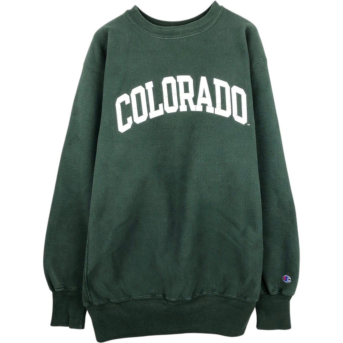 古着 90年代 チャンピオン Champion REVERSE WEAVE リバースウィーブ 刺繍タグ カレッジスウェットシャツ トレーナー USA製 メンズXXL相当 ヴィンテージ/eaa633776