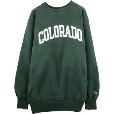 古着 90年代 チャンピオン Champion REVERSE WEAVE リバースウィーブ 刺繍タグ カレッジスウェットシャツ トレーナー USA製 メンズXXL相当 ヴィンテージ/eaa633776