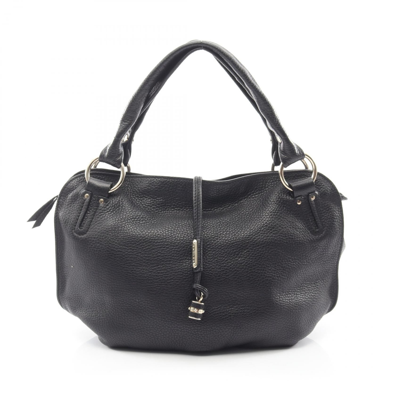 セリーヌ CELINE ビタースウィート ハンドバッグ バッグ レザー レディース ブラック系 【中古】
