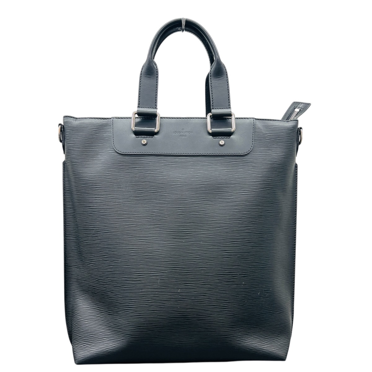LOUIS VUITTON ルイヴィトン エピ カバジュール ビジネスバッグ ノワール M50112 レザー FL0135 ブラック シルバー トートバッグ ハンドバッグ ブリーフケース LV Bランク 中古 鑑定済 ヴィトンバッグ
