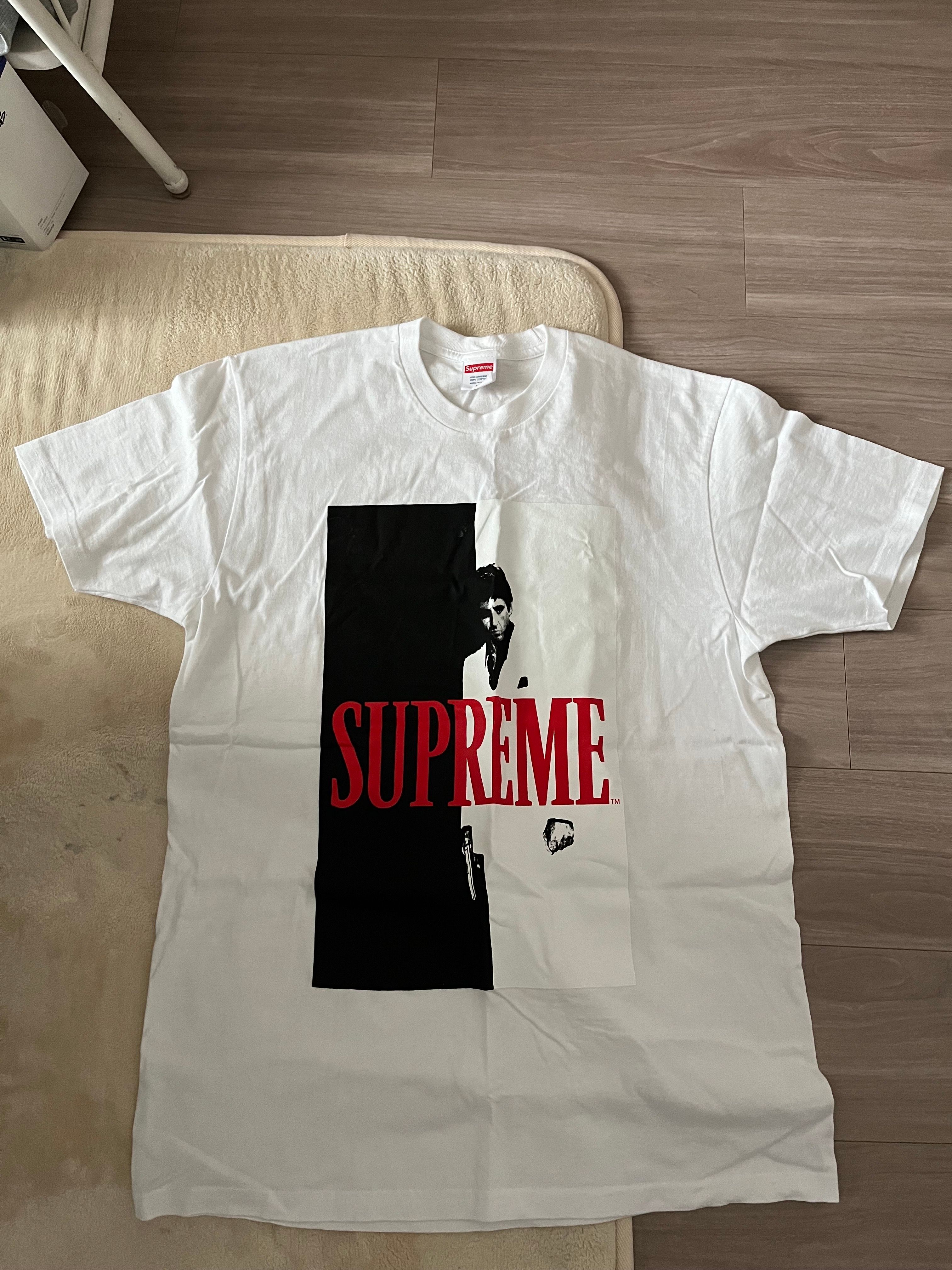 Supreme Scarface Split Tee "White"