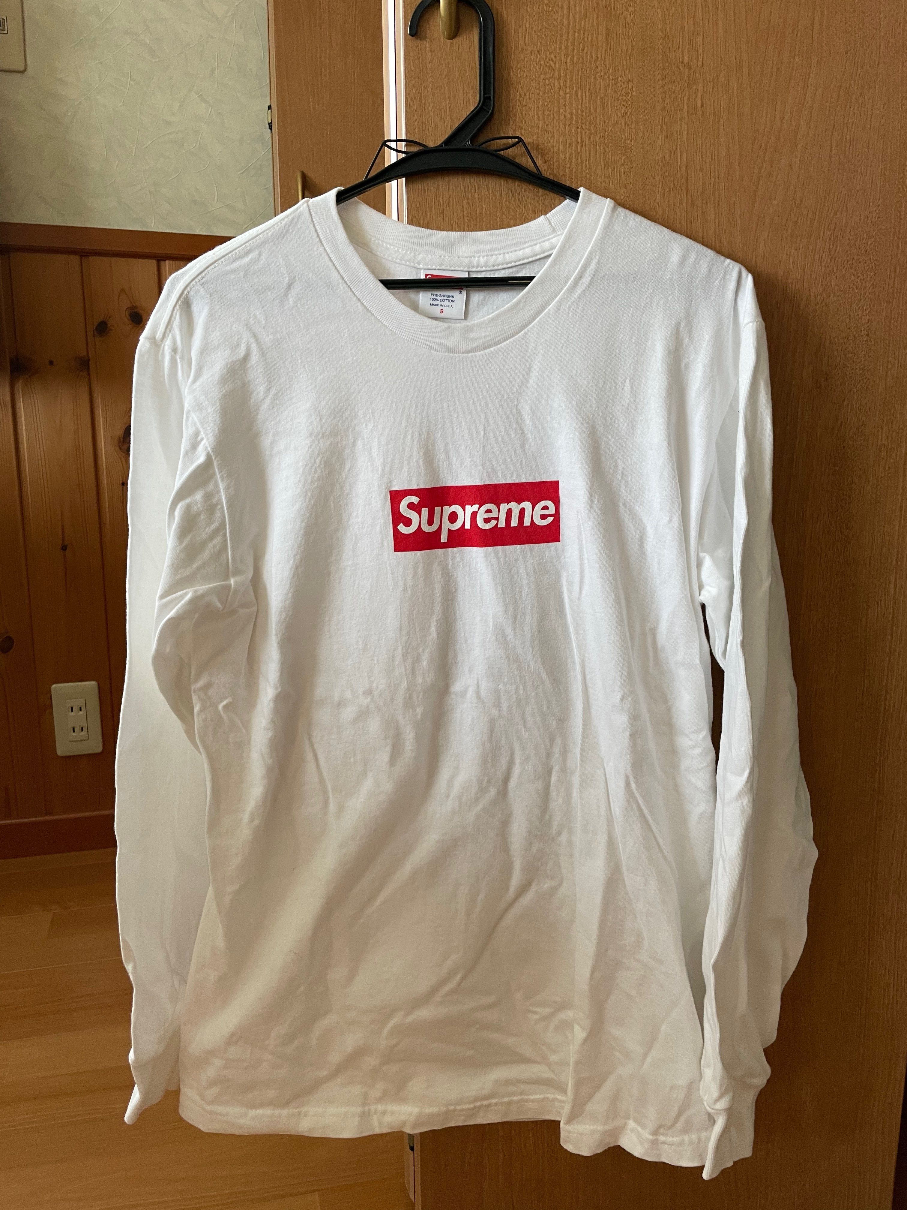 Supreme Box Logo L/S Tee "White"