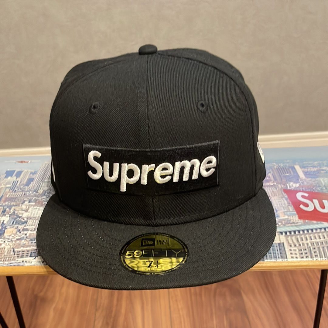 Supreme MLB Teams Box Logo New Era "Black"