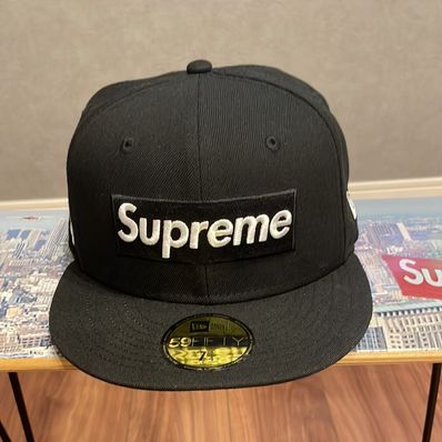 Supreme MLB Teams Box Logo New Era "Black"