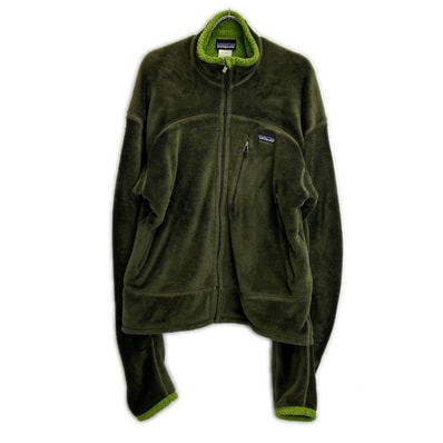 パタゴニア 36101 08年製 カーキ R4 POLARTEC フリースジャケット L
