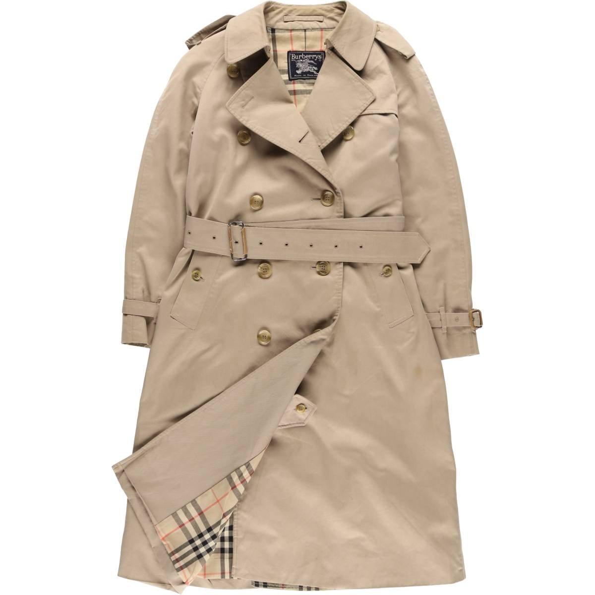 古着 バーバリー Burberry's トレンチコート 英国製 レディースS相当/eaa530222