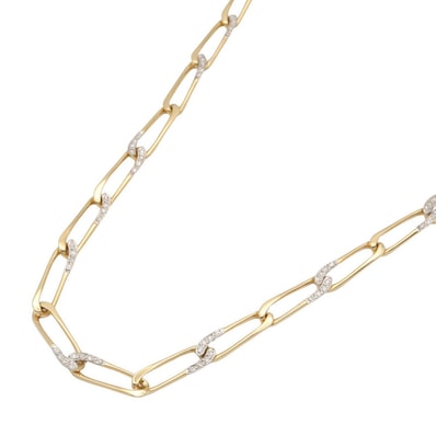 カルティエ CARTIER ダイヤ ネックレス ネックレス ジュエリー K18(イエローゴールド) ダイヤモンド レディース クリア系 / ゴールド系 【中古】