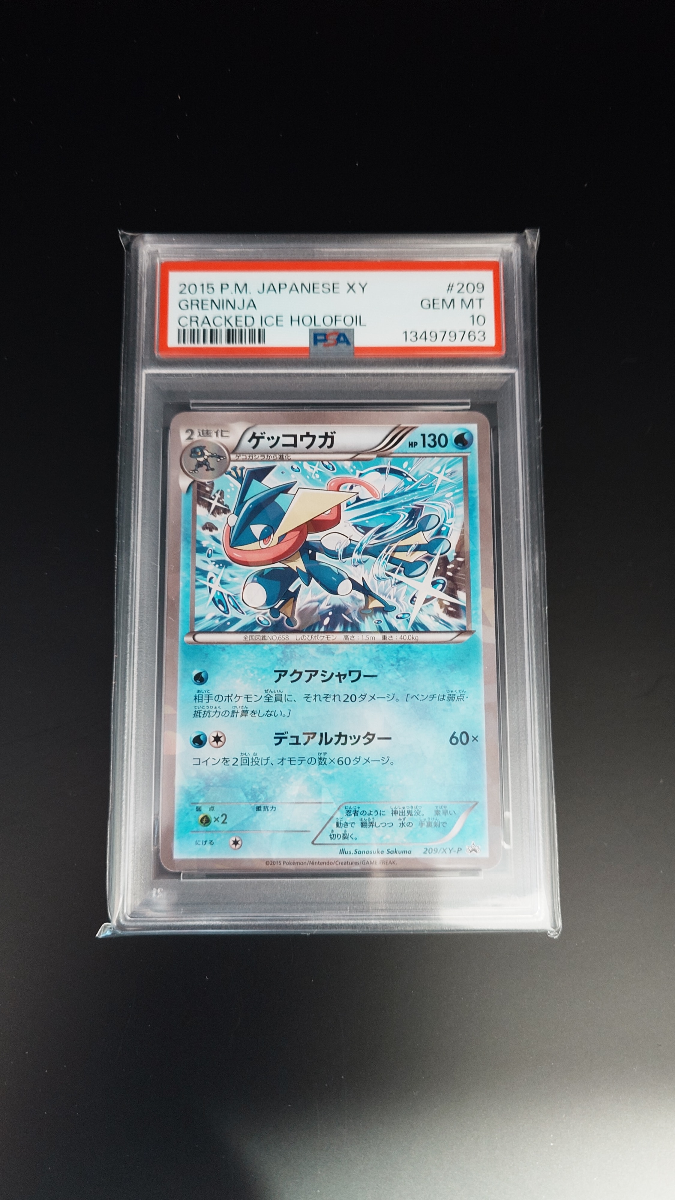 PSA10】ゲッコウガ P [XY-P 209](プロモーションカード