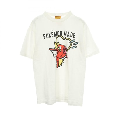 ヒューマンメード HUMAN MADE HUMAN MADE × POKEMON コイキング 半袖Tシャツ 衣料品 トップス コットン レディース ホワイト系 / マルチカラー 【中古】
