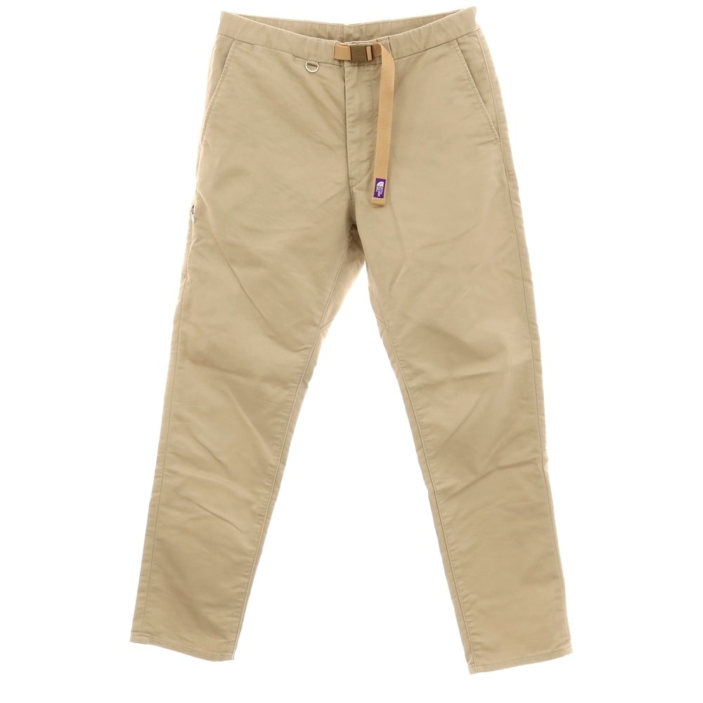 【中古】ザノースフェイスパープルレーベル THE NORTH FACE PURPLE LABEL コットンポリエステル イージーパンツ ベージュ【サイズ32】【メンズ】