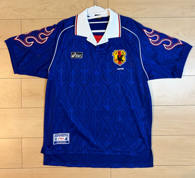 サッカー日本代表 1998年モデルユニフォーム asics製