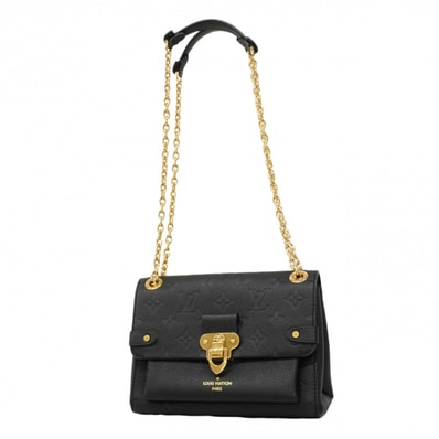 【6dc3626】ルイヴィトン ショルダーバッグ モノグラム・アンプラント ヴァヴァンBB M44550 ノワール【中古】レディース