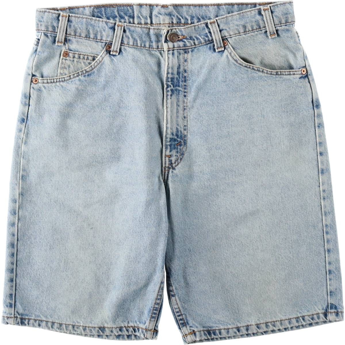 古着 90年代 リーバイス Levi's 550 RELAXED FIT オレンジタブ デニムショーツ ハーフパンツ ジョーツ USA製 メンズw36相当 ヴィンテージ/eaa620247