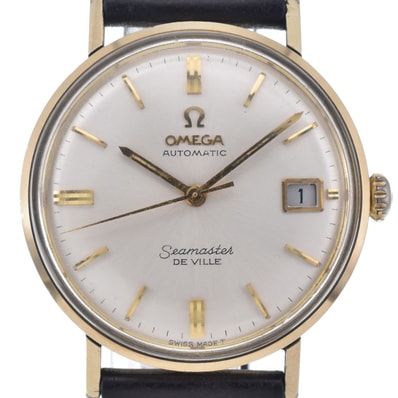 オメガ OMEGA ヴィンテージ シーマスター デビル Cal.563 シルバー 自動巻き メンズ 良品 腕時計 M#147973