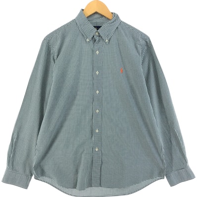 古着 ラルフローレン Ralph Lauren 長袖 ボタンダウンチェックシャツ メンズL相当/eaa520288