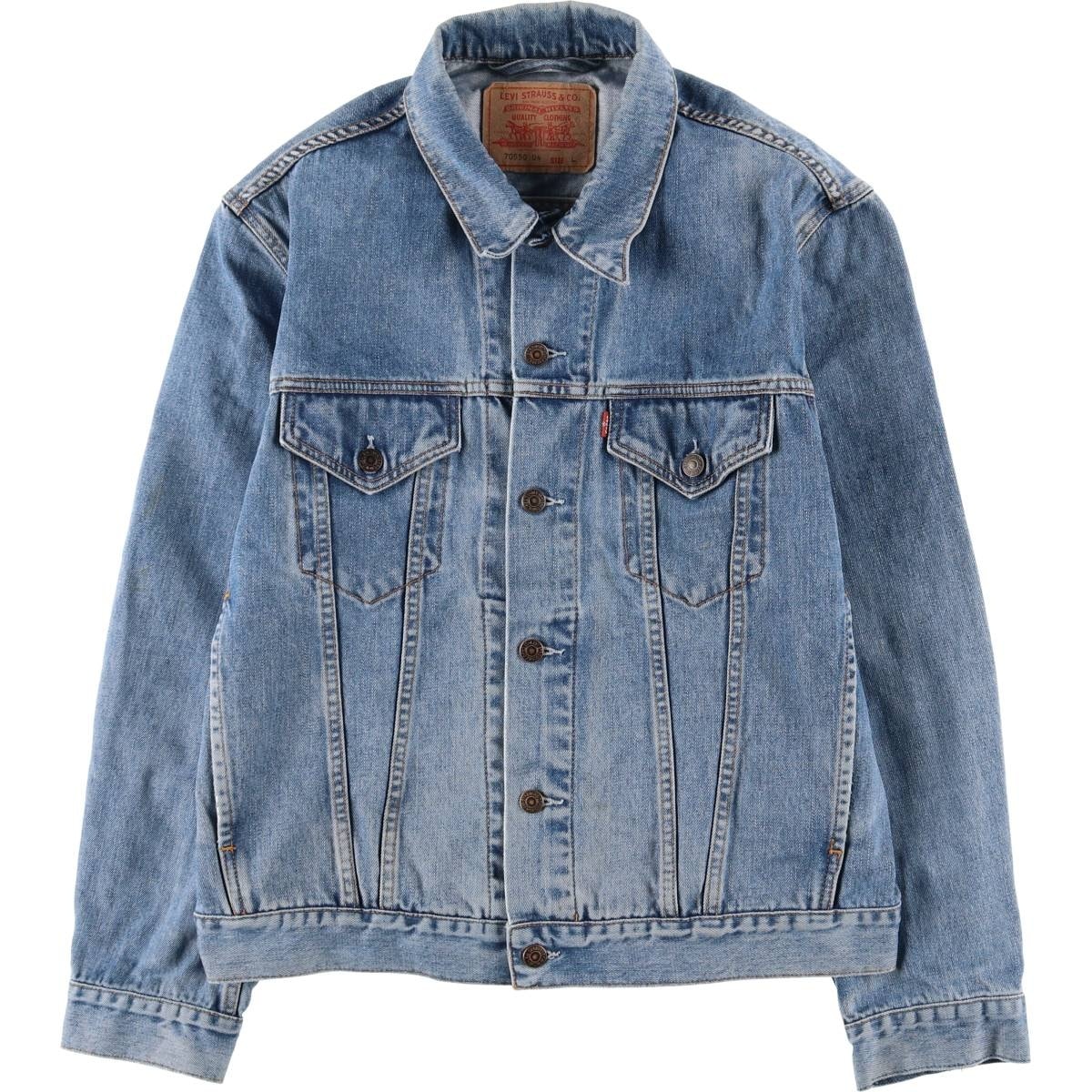 古着 リーバイス Levi's ユーロモデル デニムジャケット Gジャン メンズL相当/eaa597865