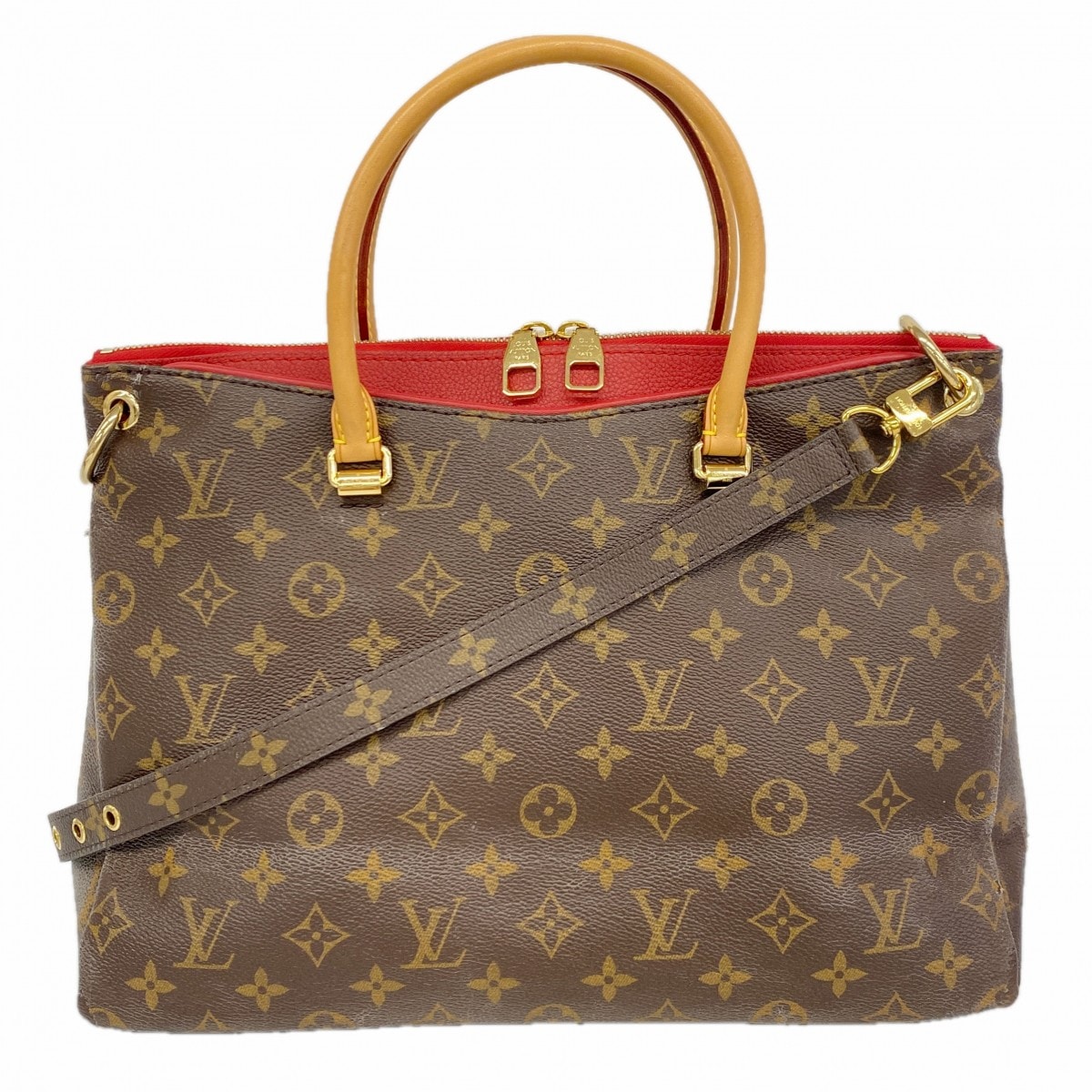 【6db1628-k】ルイヴィトン ハンドバッグ モノグラム パラス M41148 クレモンティーヌ 2wayバッグ【中古】レディース