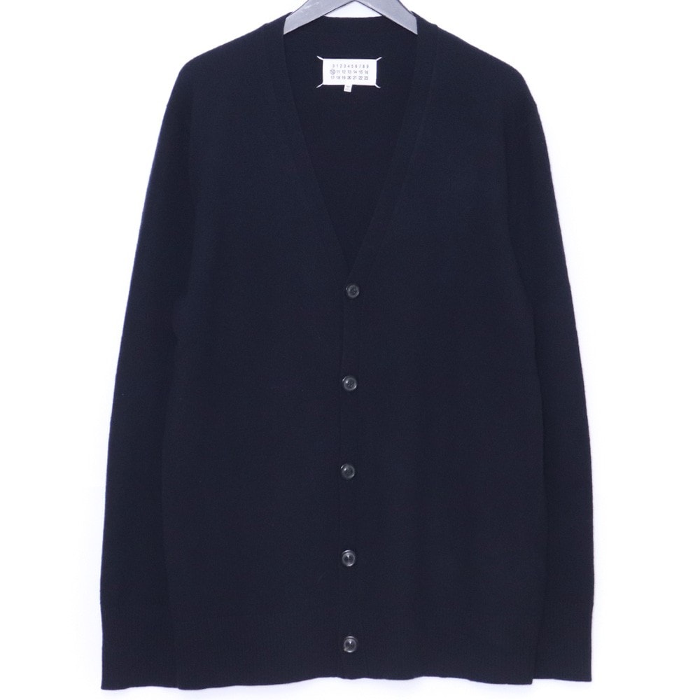 Maison Margiela V-Neck Cardigan "Dark Blue"