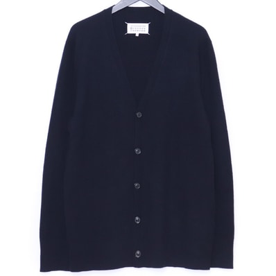 Maison Margiela V-Neck Cardigan "Dark Blue"