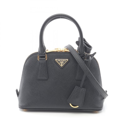 プラダ PRADA SAFFIANO LUX ハンドバッグ バッグ サフィアーノレザー レディース ブラック系 1BA851NZVF0002EOO 【新品】