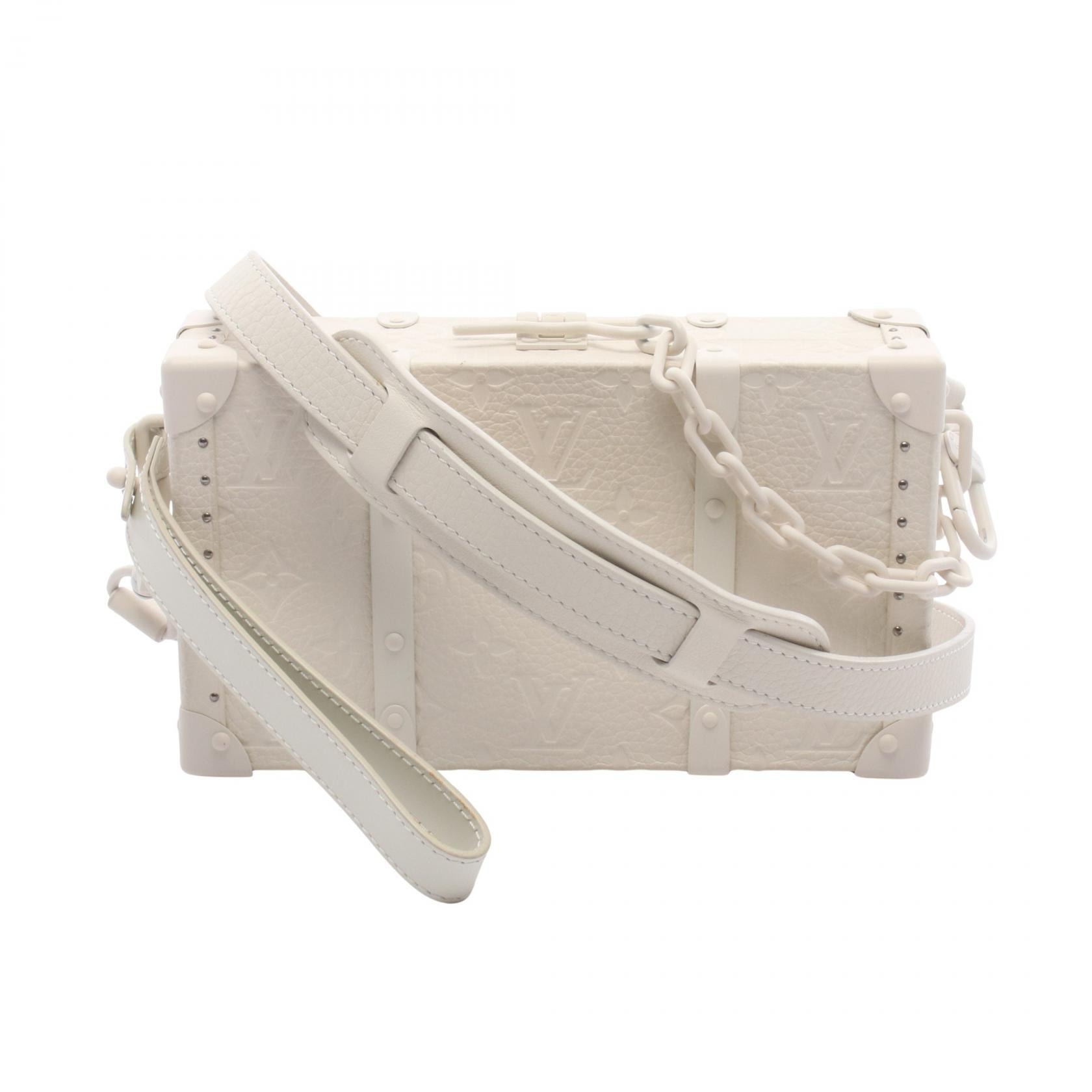 ルイ・ヴィトン LOUIS VUITTON ウォレット トランク モノグラム 2WAY セカンドバッグ クラッチバッグ バッグ レザー レディース ホワイト系 M20153 【中古】