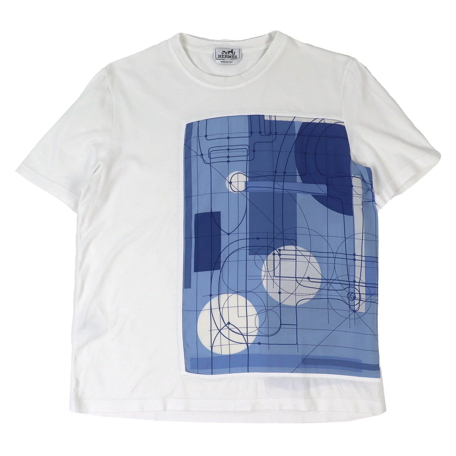 極美品 エルメス 半袖Tシャツ ホワイト レディース L