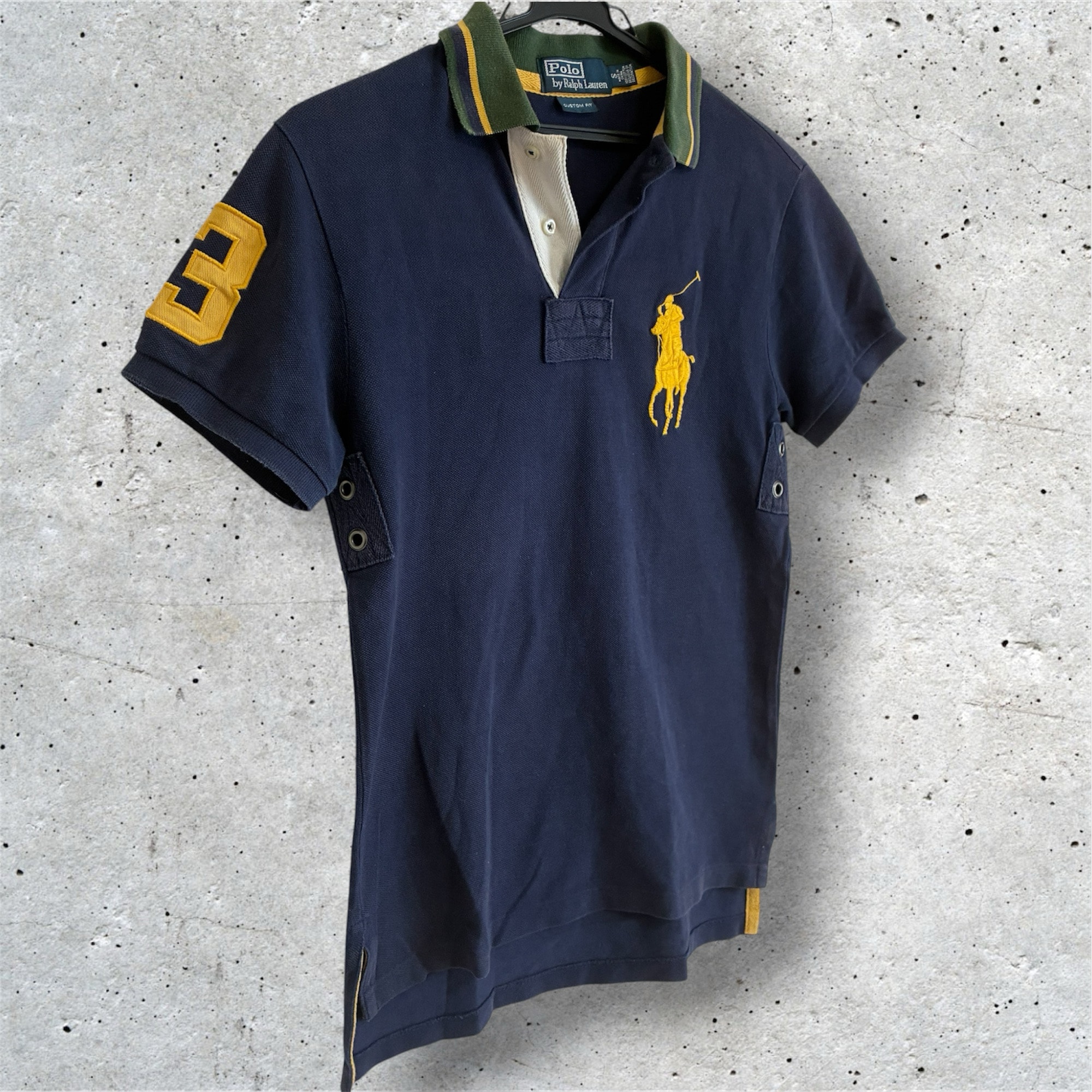 C (やや傷や汚れあり)】Polo Ralph Lauren ビッグポニー ラガーシャツ