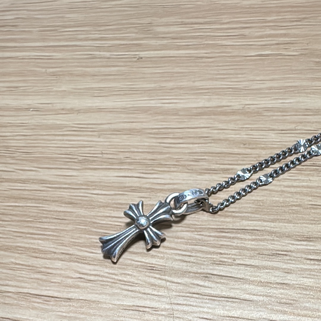 クロムハーツ CH クロス ベイビーファット チャーム "シルバー"