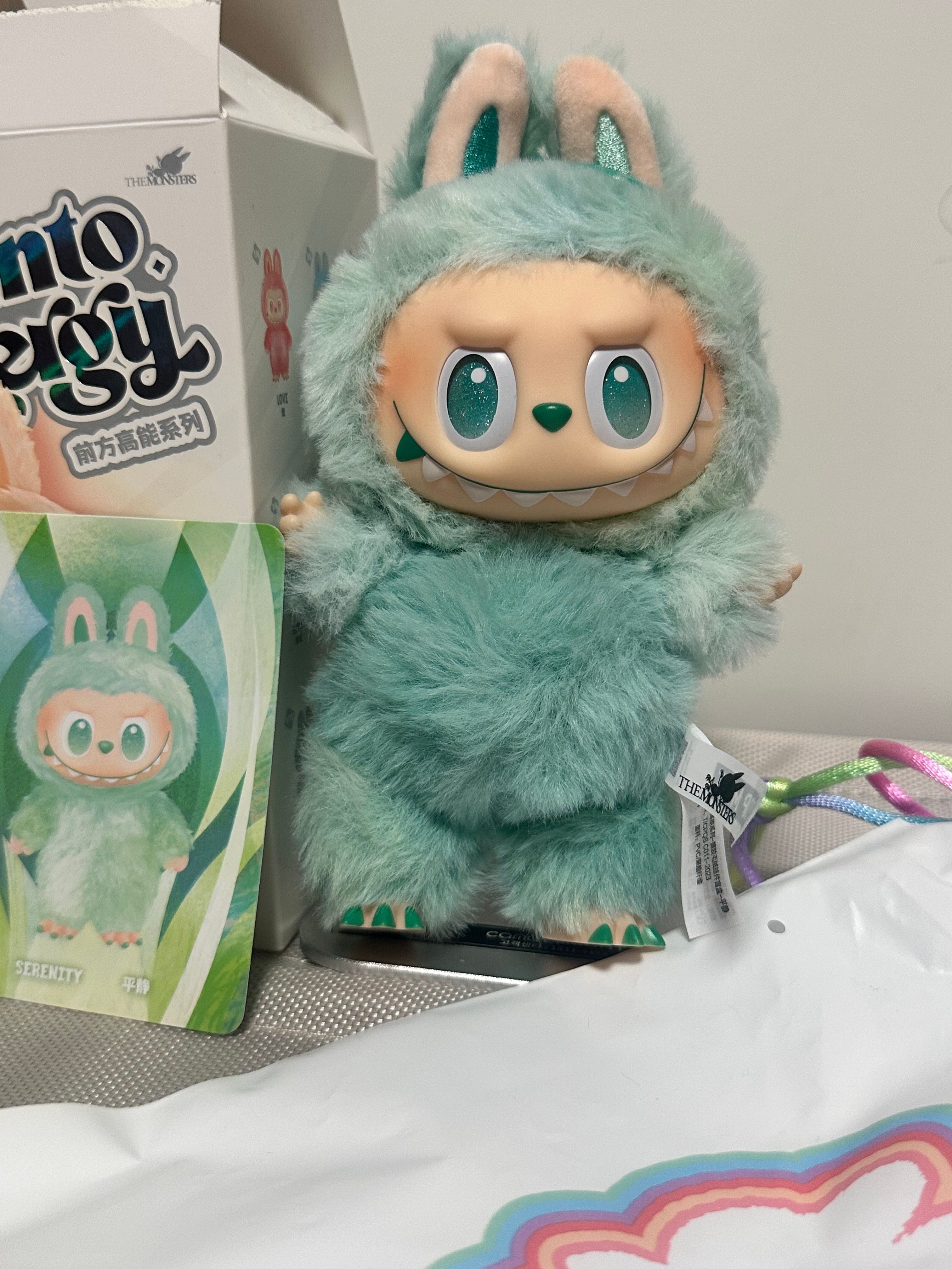 POP MART THE MONSTERS (LABUBU) Big into Energy Series Plush Pendant SERENITY