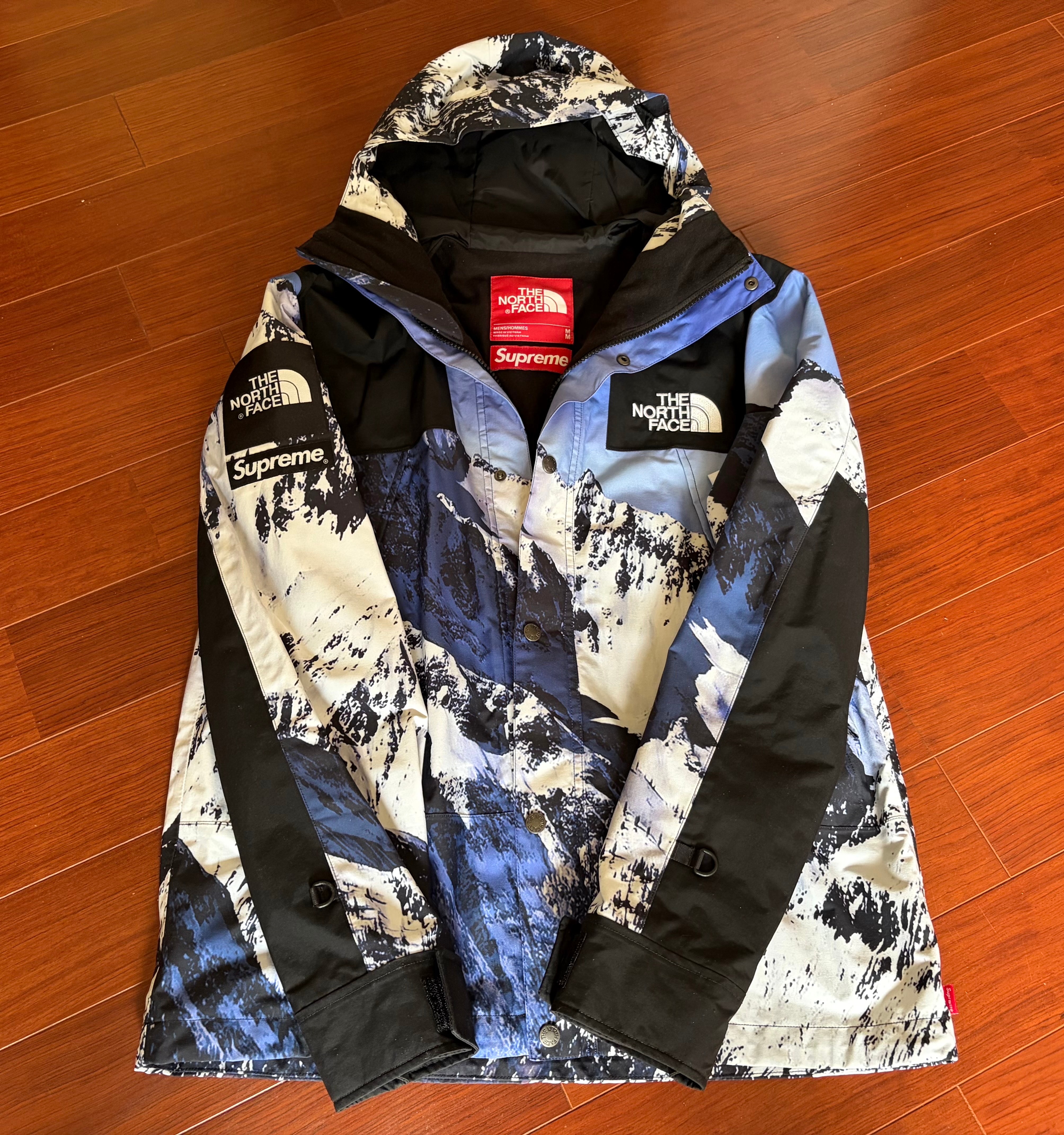 Supreme x The North Face Mountain Parka "Blue"