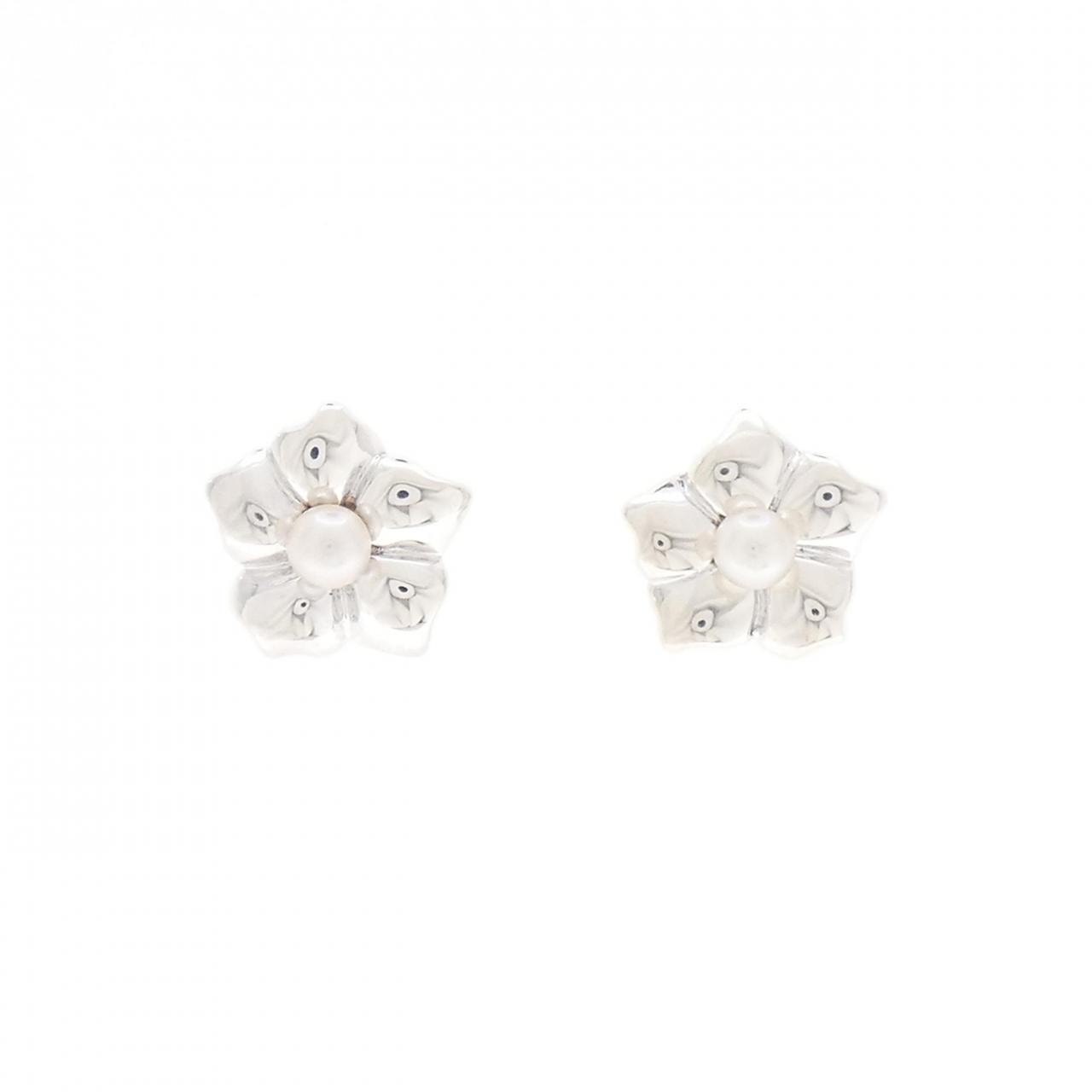티파니 앤 코 아코야 펄 이어링 3.9mm