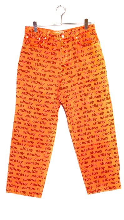 Stussy CPFM BIG OL' JEAN "Orange"