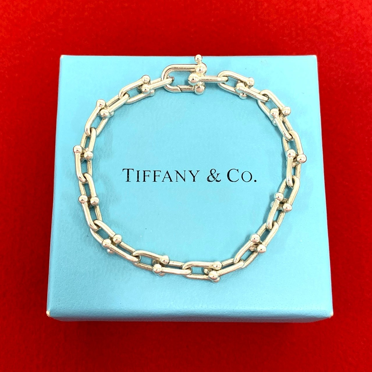 TIFFANY&Co. ティファニー ハードウェア スモール ブレスレット シルバー925 ブレスレット シルバー
 28290