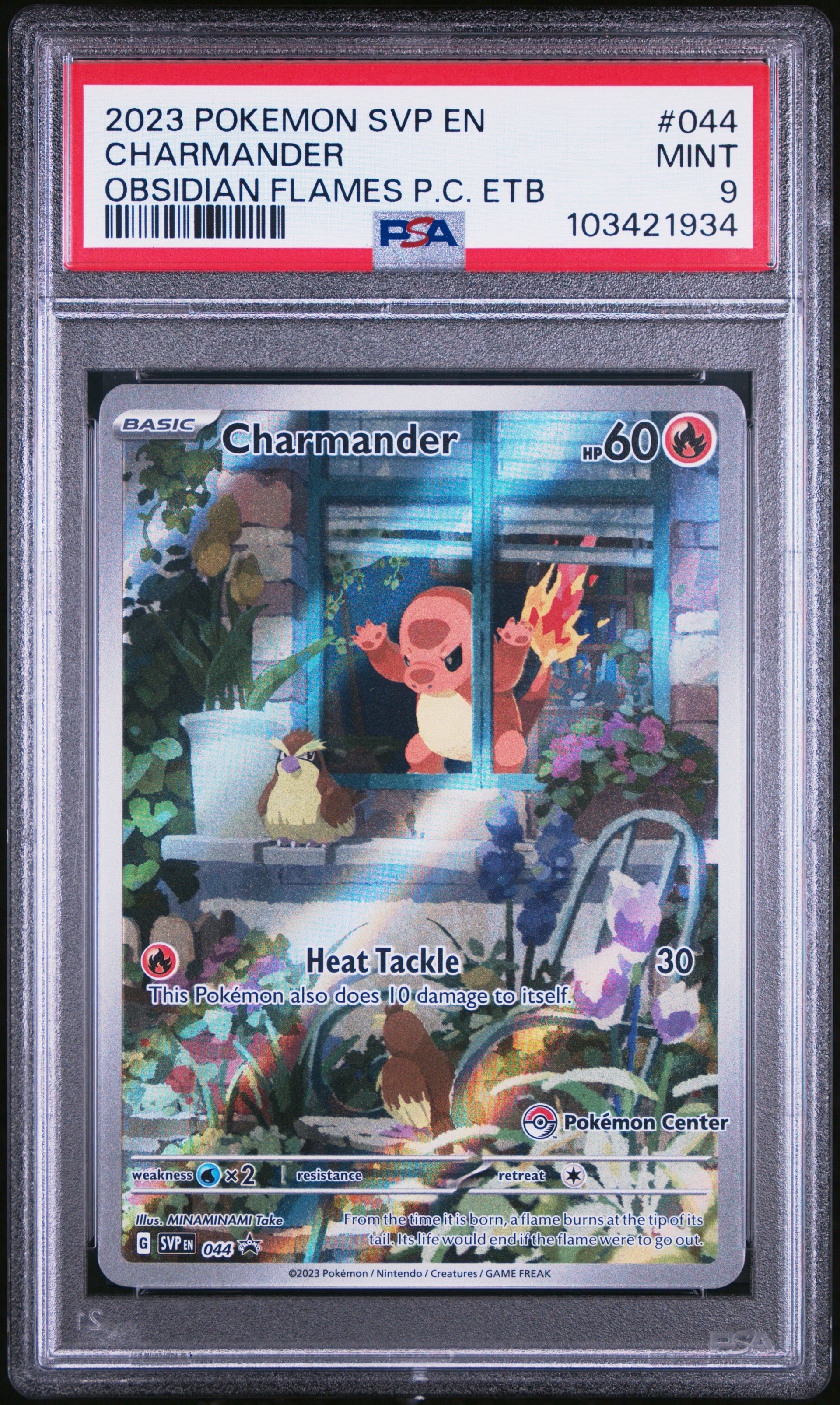 ヒトカゲ P [SVP EN 044]【英語版】(スカーレット&バイオレット「プロモーションカード ポケモンセンター限定」)