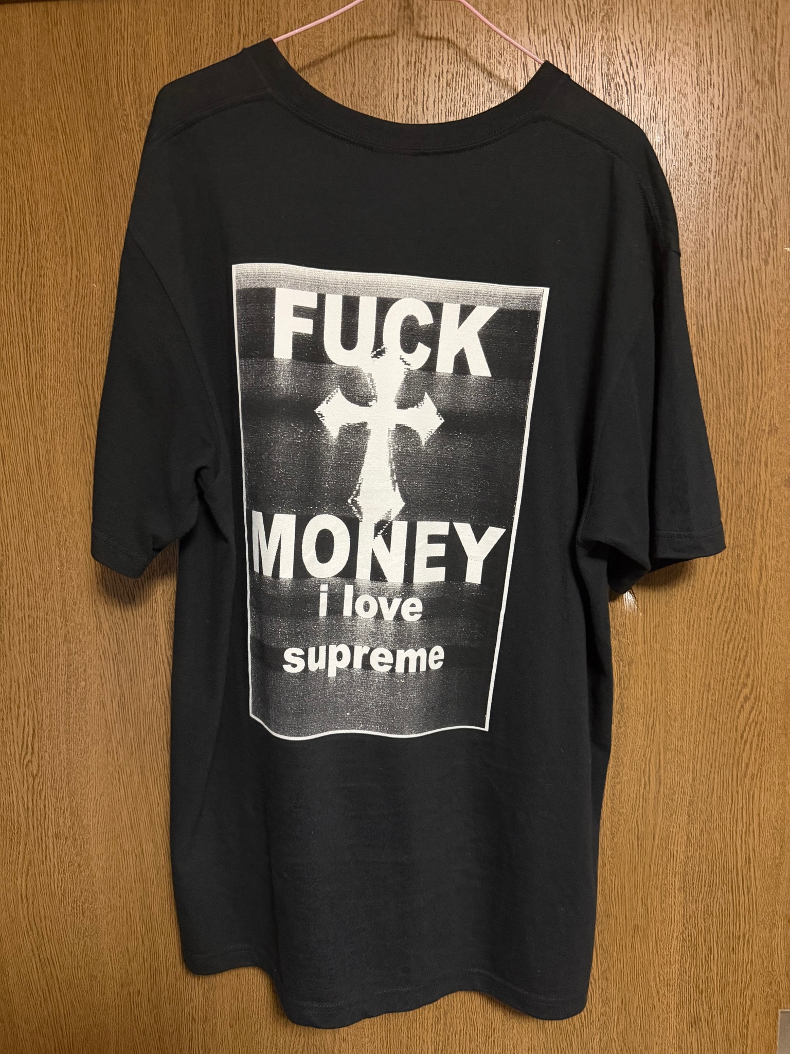 Supreme Fuck Money Tee "Black"