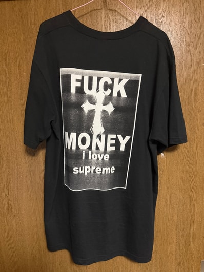 Supreme Fuck Money Tee "Black"