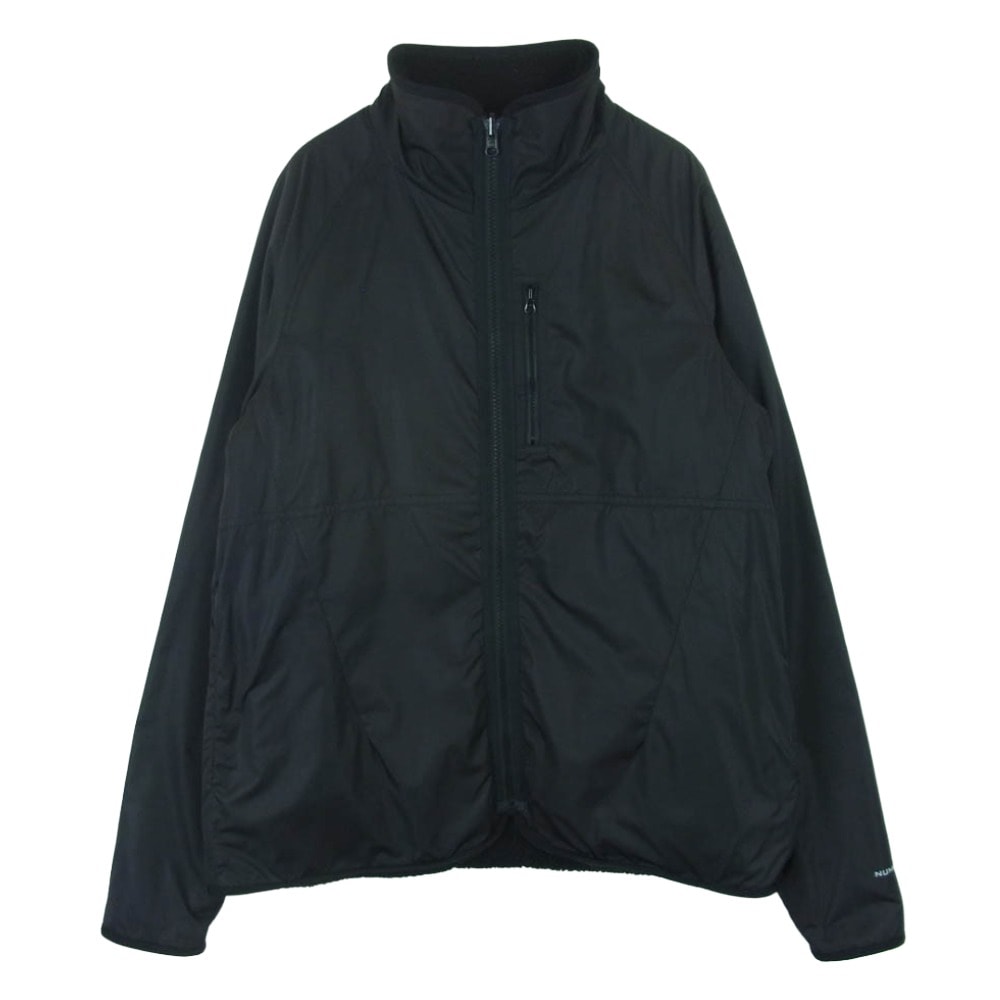 NUMBER(N)INE ナンバーナイン 118850059 別注 リバーシブル フリース ジャケット ブルゾン 日本製 ブラック系 1【中古】