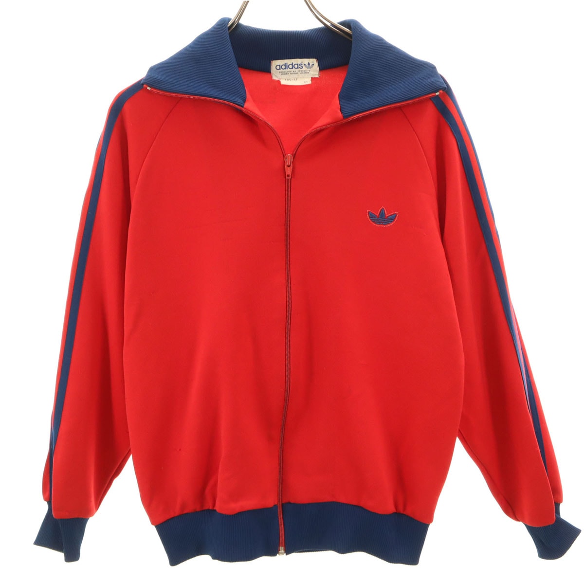 adidas アディダス 70s ヴィンテージ トラックジャケット 4 レッド デサント ジャージ